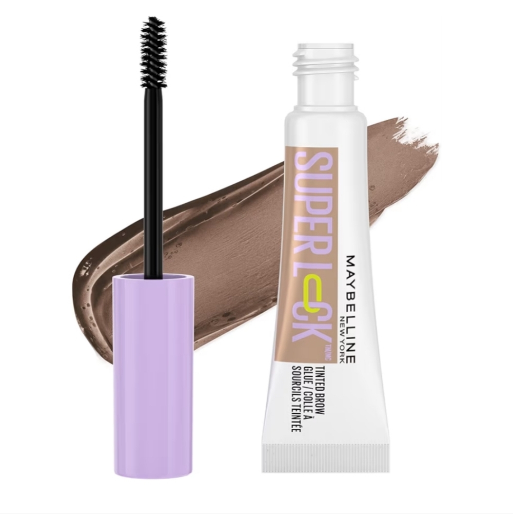 4 x Maybelline SuperLock Tinted Brow Glue, 253 Taupe